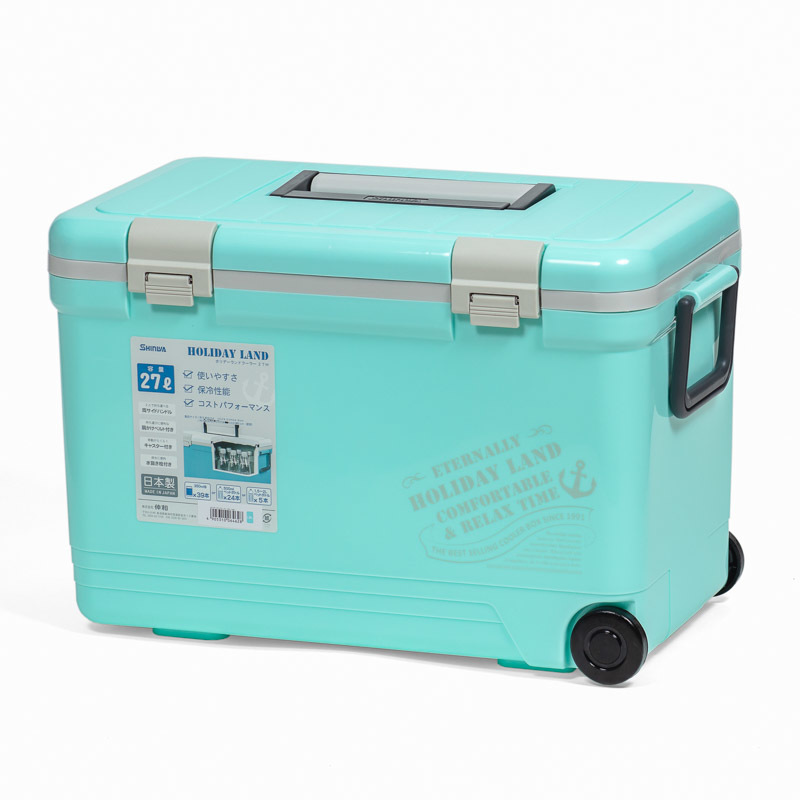 Термобокс SHINWA Holiday Land Cooler 27H синий  HLC-27H-BL
