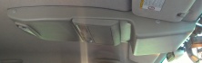 Консоль потолочная для установки р/c, без выреза под р/c, серая Toyota Hilux 2005-2014  292
