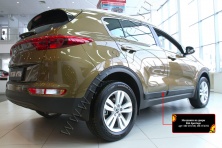 Молдинг на дверь задний левый Русская артель KIA Sportage 2016-2018 (IV дорестайлинг)  MK-076742