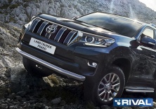 Защита переднего бампера d76 RIVAL Toyota Land Cruiser 150 Prado 2017-  R.5721.002