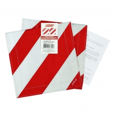 Комплект из 2 флажков со световозвращающей лентой для буксировочных ремня/троса Tplus T001830