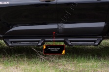 Молдинг на дверь передний левый Русская артель Toyota Hilux 2015-2018 (VIII дорестайлинг)  MT-075112