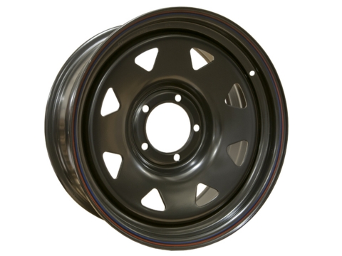 Диск штампованный черный УАЗ 5x139.7 18х8 D110 ET+15   1880-53910BL+15