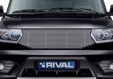 Решетка радиатора d10 RIVAL UAZ Patriot 2014-  G.6301.001