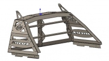 Дуга безопасности Toyota Hilux Revo 4x4THR-DB1