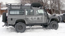 Защита боковых окон алюминиевая KDT  Land Rover Defender 90/110 1119L