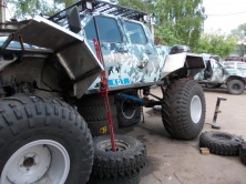 Пороги силовые KDT Mazda BT-50, Ford Ranger -000006