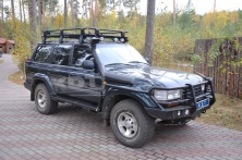 Пороги силовые KDT Toyota Land Cruiser 80   01033