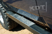 Пороги силовые алюминиевые KDT 1903L Toyota Land Cruiser 70