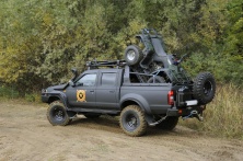 Дуга безопасности многофункциональная KDT Nissan NP300  17061