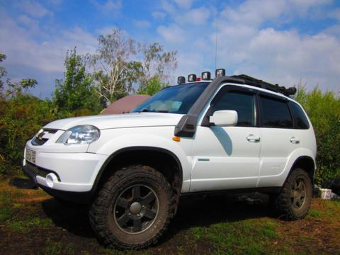 Шноркель Chevrolet Niva 2123 с УК  NP-2123-01