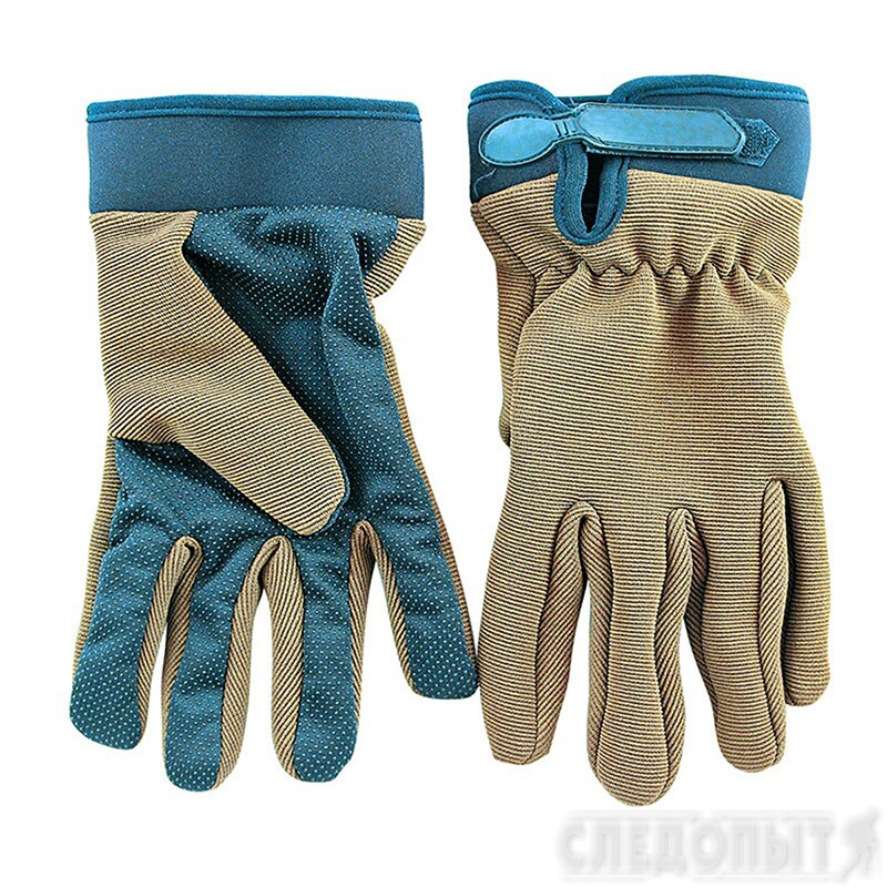 Перчатки туристические "СЛЕДОПЫТ", хаки, размер XL  PF-GT-K02