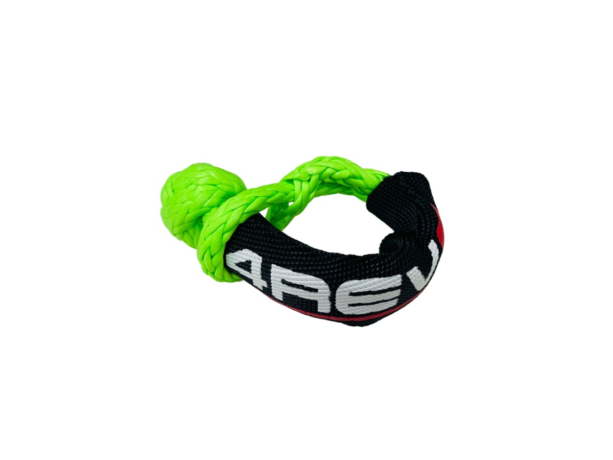 Софт-шакл 4REVO 6мм x 22см (Зеленый) 4R-HRSS0622-FG