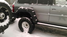 Расширители колесных арок суперширокие KDT Nissan Patrol Y61    0512