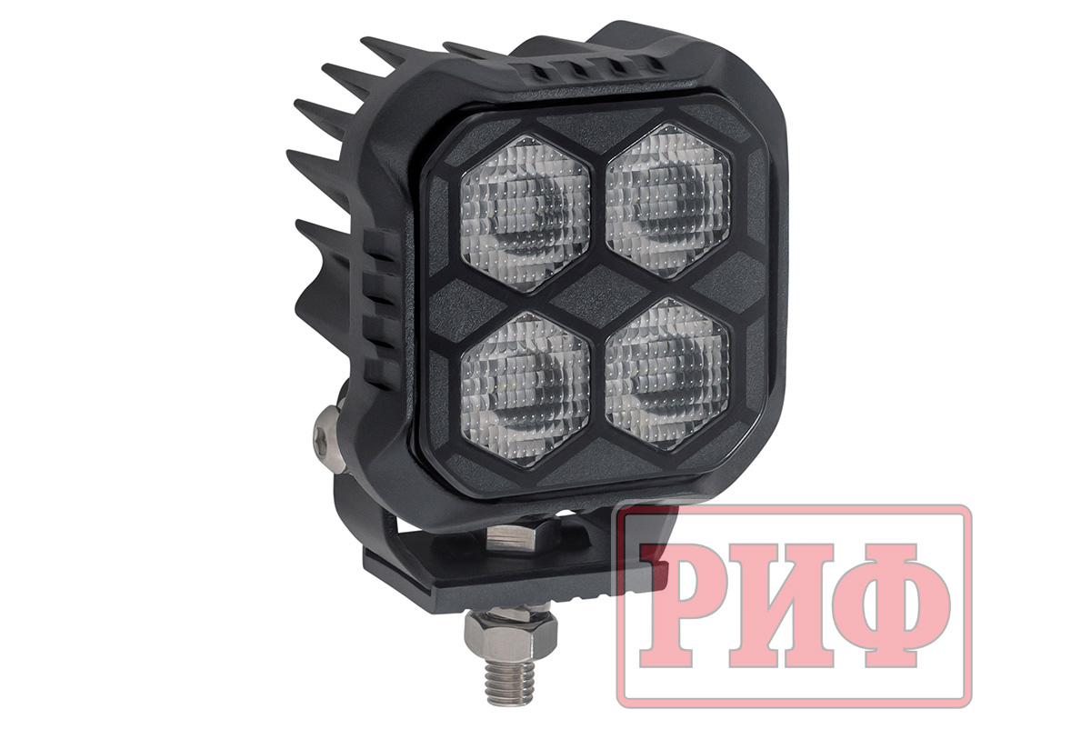 Светодиодная фара рабочего света РИФ 72x72x48 мм 20W LED W1420-HF