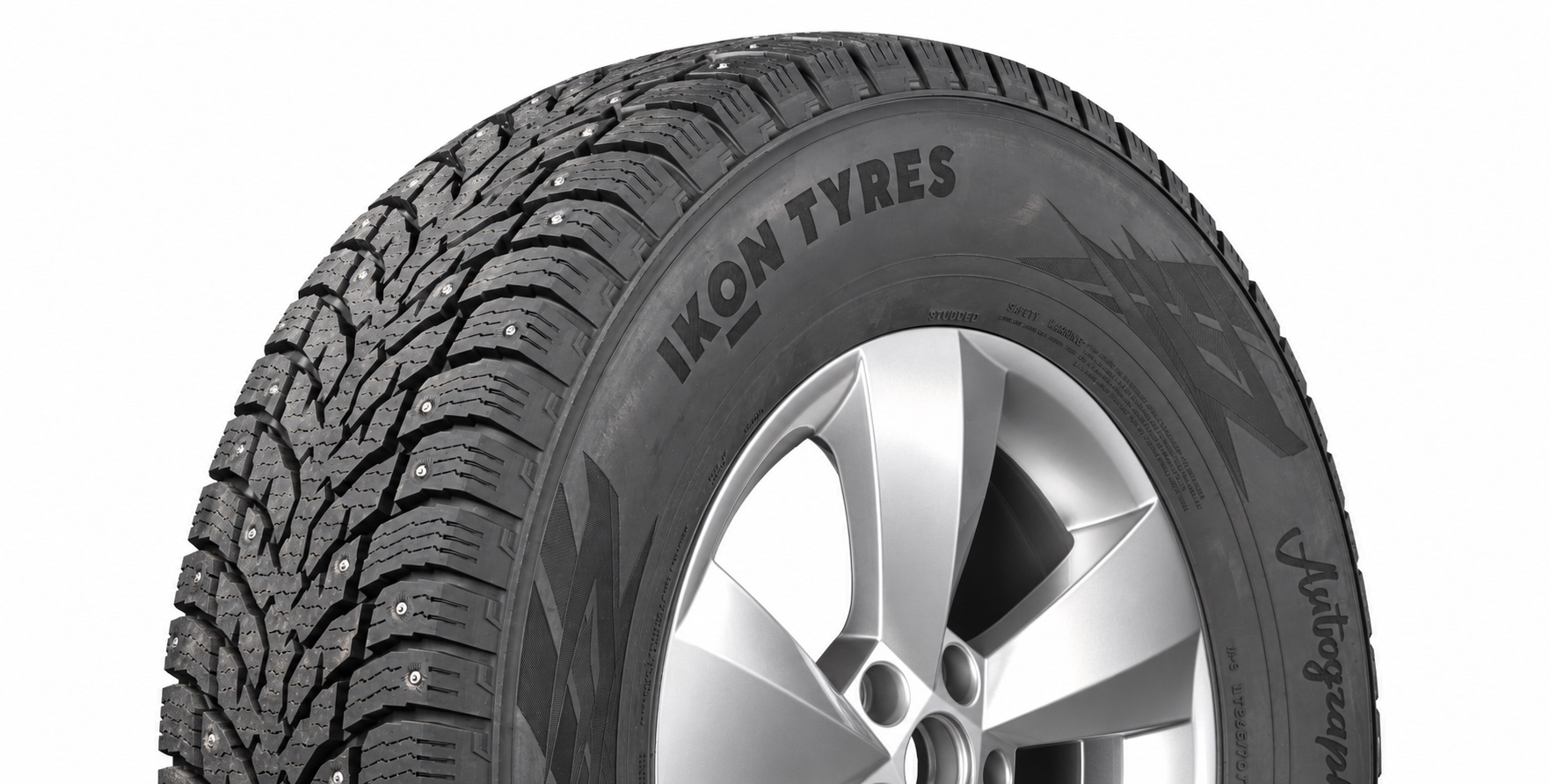 Фото покрышки: Шина IKON Autograph Ice LT3 225/75 R16 115/112Q шипованные TS72394