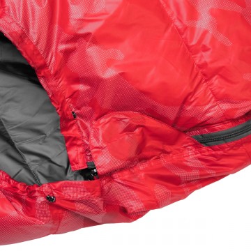 Мешок спальный Premier Fishing 210 х 80 см. (TПК: -10C), пуховый , красный, (ТК: 0°C)  PR-SB-210x80-R