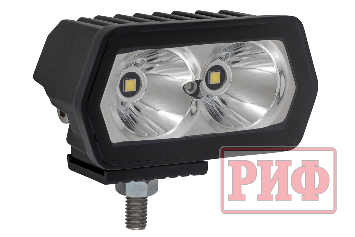 Светодиодная фара дальнего света РИФ 89 мм 20W LED W0720S-P9