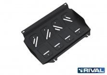 Защита радиатора RIVAL Mitsubishi L200 2006-2015/ Mitsubishi Pajero Sport  2008-2016   222.4032.1