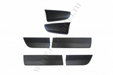 Молдинги на двери и задние крылья Mitsubishi L200 2015-2018   MM-078000