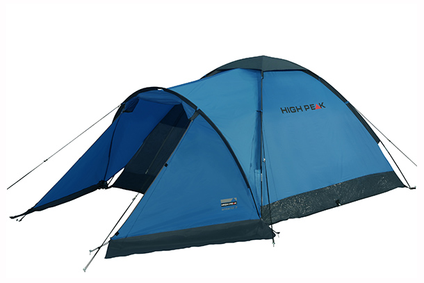 Палатка High Peak Ontario 3 305х180х120 см. (Синий/серый)  10171