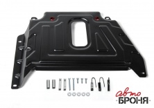 Защита кислородного датчика АвтоБроня Nissan Terrano 2016-/ Renault Duster 2015-  111.04725.2