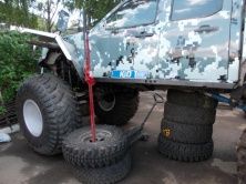 Пороги силовые алюминиевые KDT Mazda BT-50, Ford Ranger 14033L