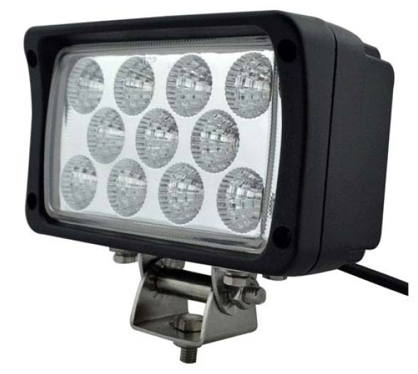 Светодиодная фара водительского света РИФ 157х94х62 мм 33W LED SM-624F
