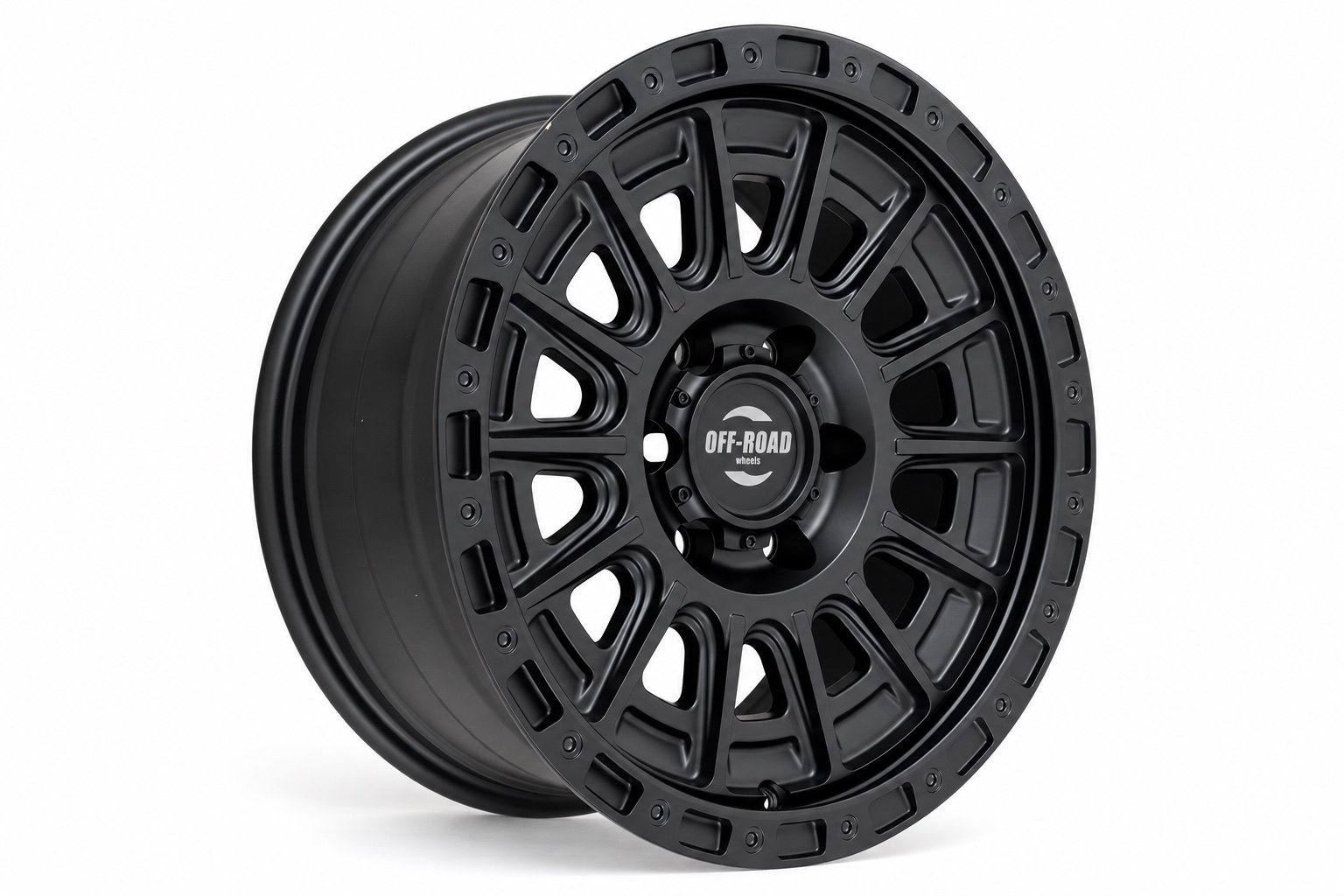 Фото колёсного диска: Диск литой черный матовый 6x139,7 8,5xR18 d110,5 ET+18 (продаются по 4 шт.) FFL85638-1885-63910B+18