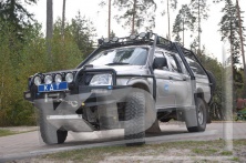 Пороги силовые KDT Mitsubishi L200  1203
