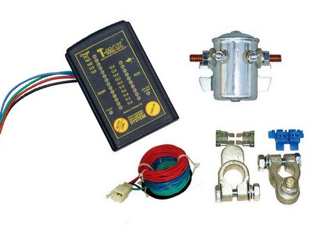 T-Max Набор для подсоединения двух батарей с индикатором зарядки W0351