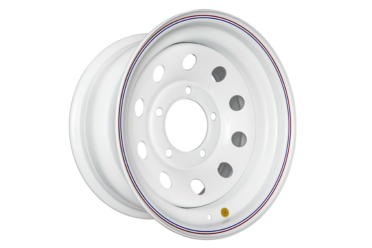 Диск усиленный Toyota Land Cruiser 100/105 стальной белый 5x150  8xR16 d113 ET-3 1680-55013WH-3