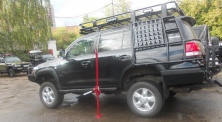 Пороги силовые KDT Toyota Land Cruiser 200   04033