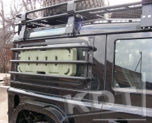 Защита боковых окон KDT  Land Rover Defender 90/110 1119G