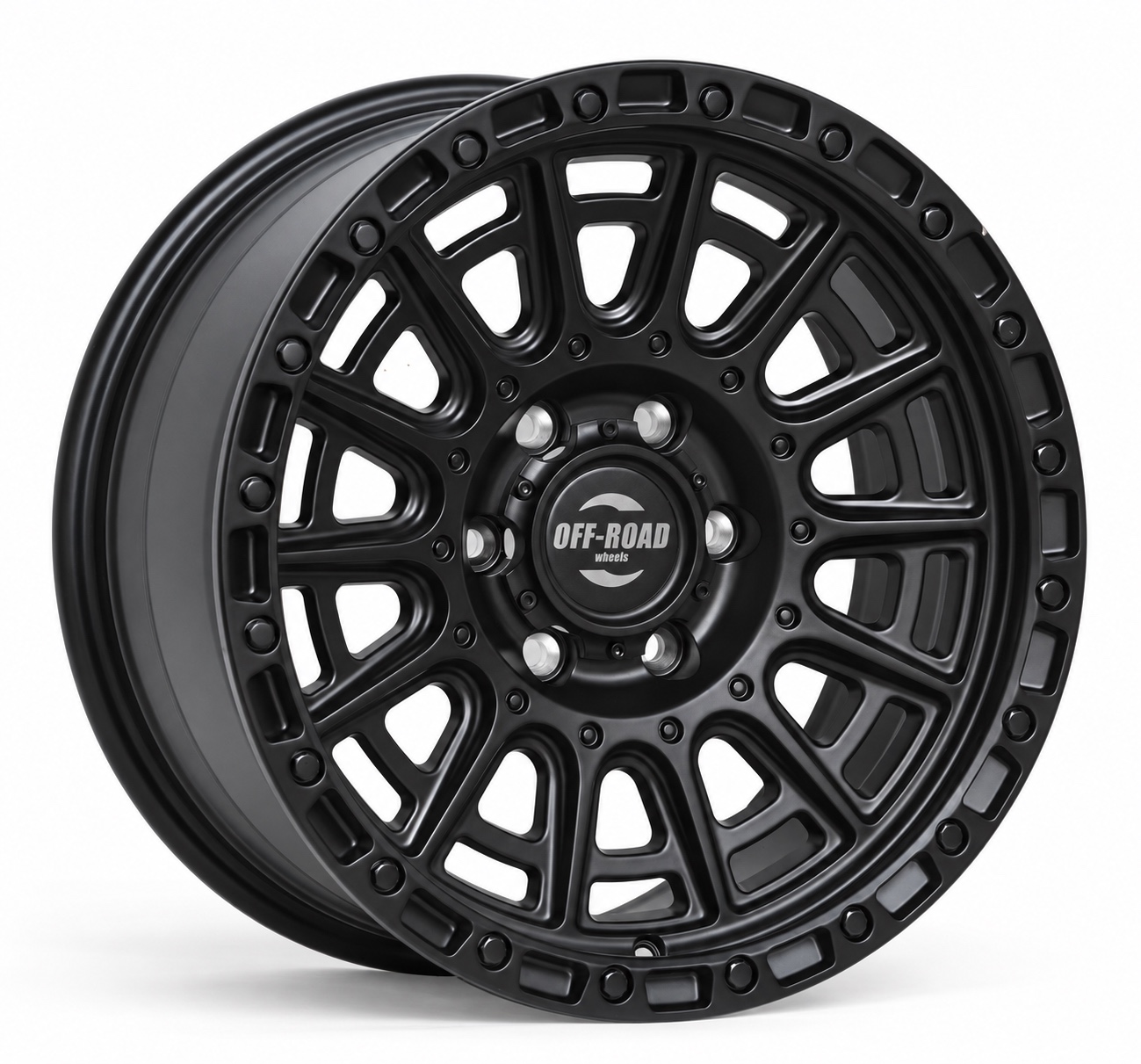 Фото колёсного диска: Диск литой черный матовый 6x139,7 8,5xR18 d106,2 ET+20 (продаются по 4 шт.) FFL2140-1885-63906B+20