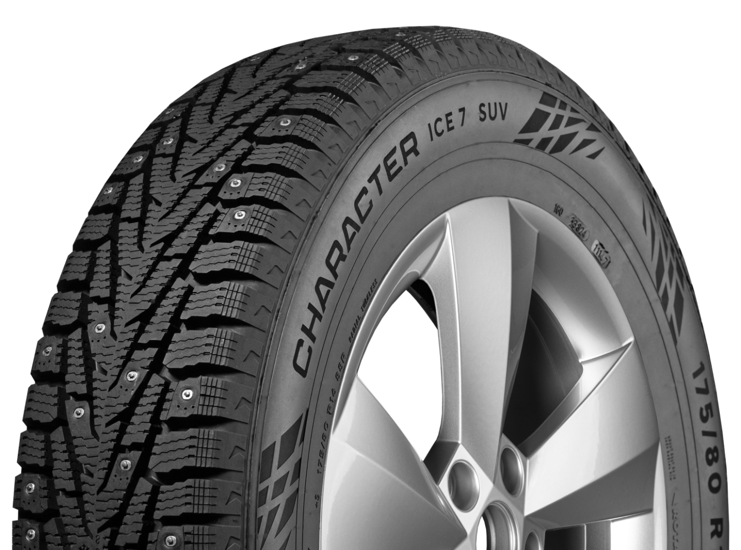 Шина IKON Tyres Character Ice 7 SUV 205/70 R15 100T XL (Nordman 7 SUV) шипованные TS78002