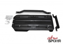 Защита КПП + РК АвтоБроня Toyota Land Cruiser 150 Prado  111.05785.1