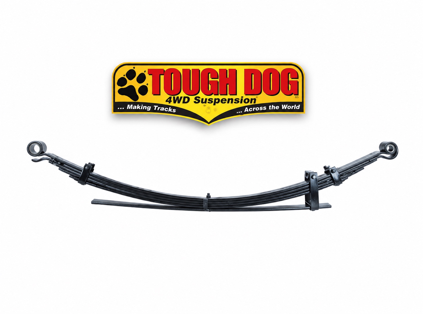 Фото товара: Рессора задняя Tough Dog для TOYOTA Hilux Revo 2015+ лифт 40мм, постоянная нагрузка 500 кг к ПСМ T81LL