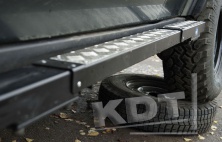 Пороги силовые алюминиевые KDT 0903L Land Rover Discovery 2
