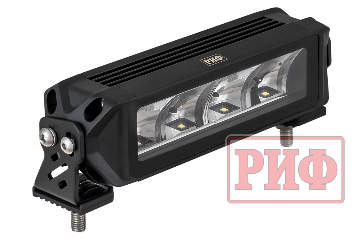 Светодиодная фара дальнего света РИФ 183 мм 20W LED BR0120S