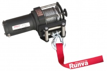 Лебёдка электр. 12V Runva 3000A lbs 1361 кг EWX3000A