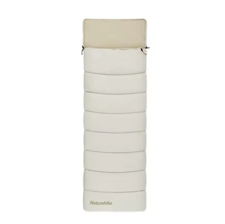 Мешок спальный Naturehike Lingdong, 225х75см, (ТК: +12C), (правый), бежевый CNK2300SD016-LD150BE