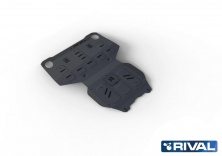 Защита радиатора + картера RIVAL Toyota Hilux 2015-/Toyota Fortuner 2017-  222.5710.1