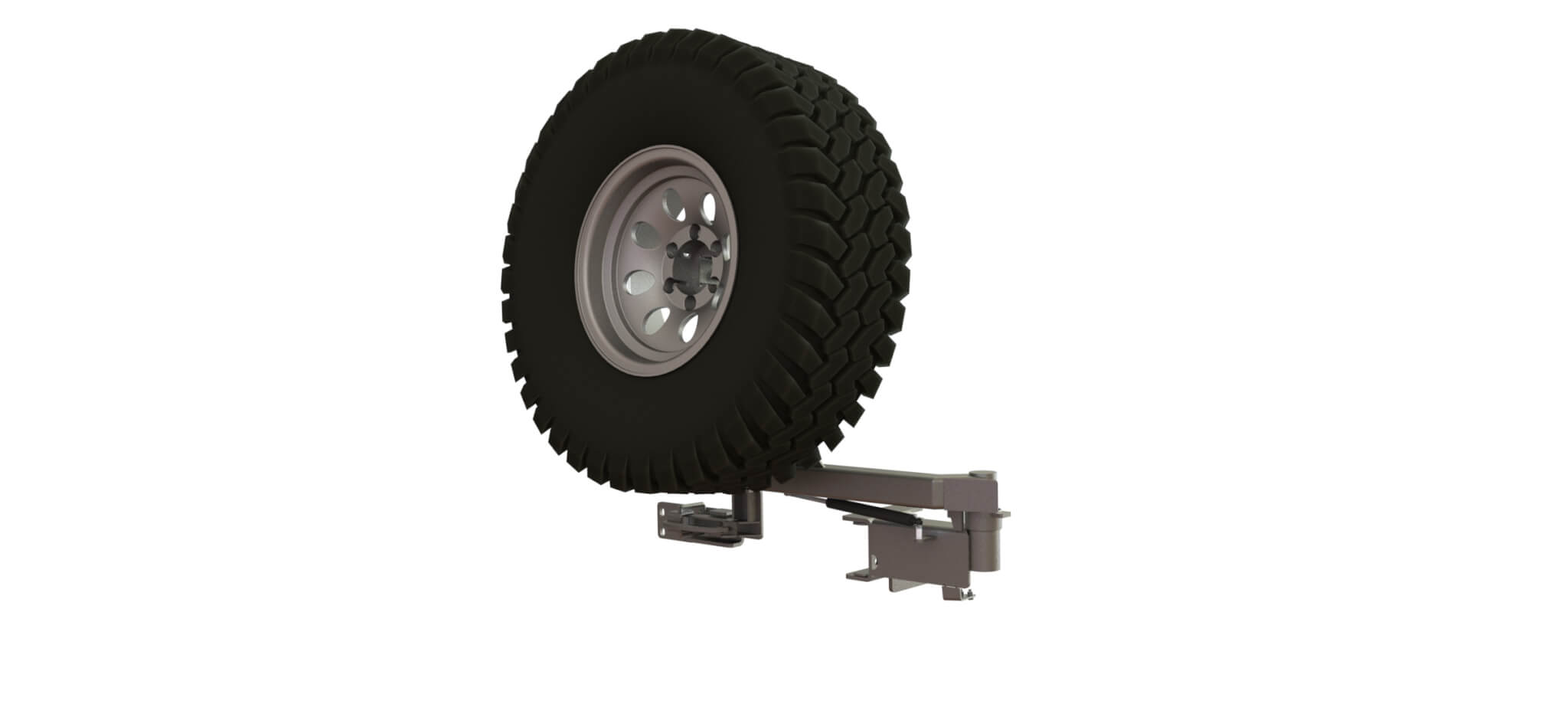 Калитка в штатный бампер Nissan Patrol Y61 2004+ УСИЛЕННАЯ STC-NPY61/04-G-HD