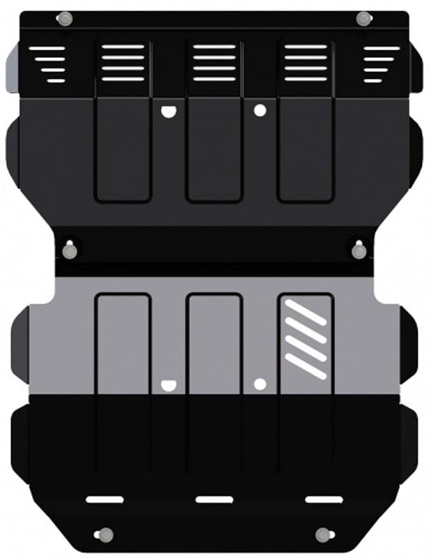 Защита картера и радиатора MITSUBISHI L200 (Triton) , 2.4 TD, 2015 - 14.2960V2