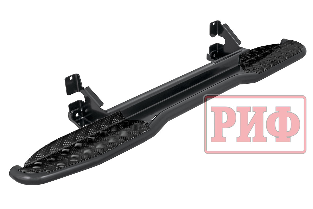 Пороги РИФ силовые Toyota Land Cruiser Prado 150 (чёрные) RIF150-40000-BL