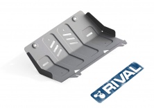 Защита радиатора RIVAL Fiat Fullback/Mitsubishi L200/Mitsubishi Pajero Sport  2333.4046.1.6