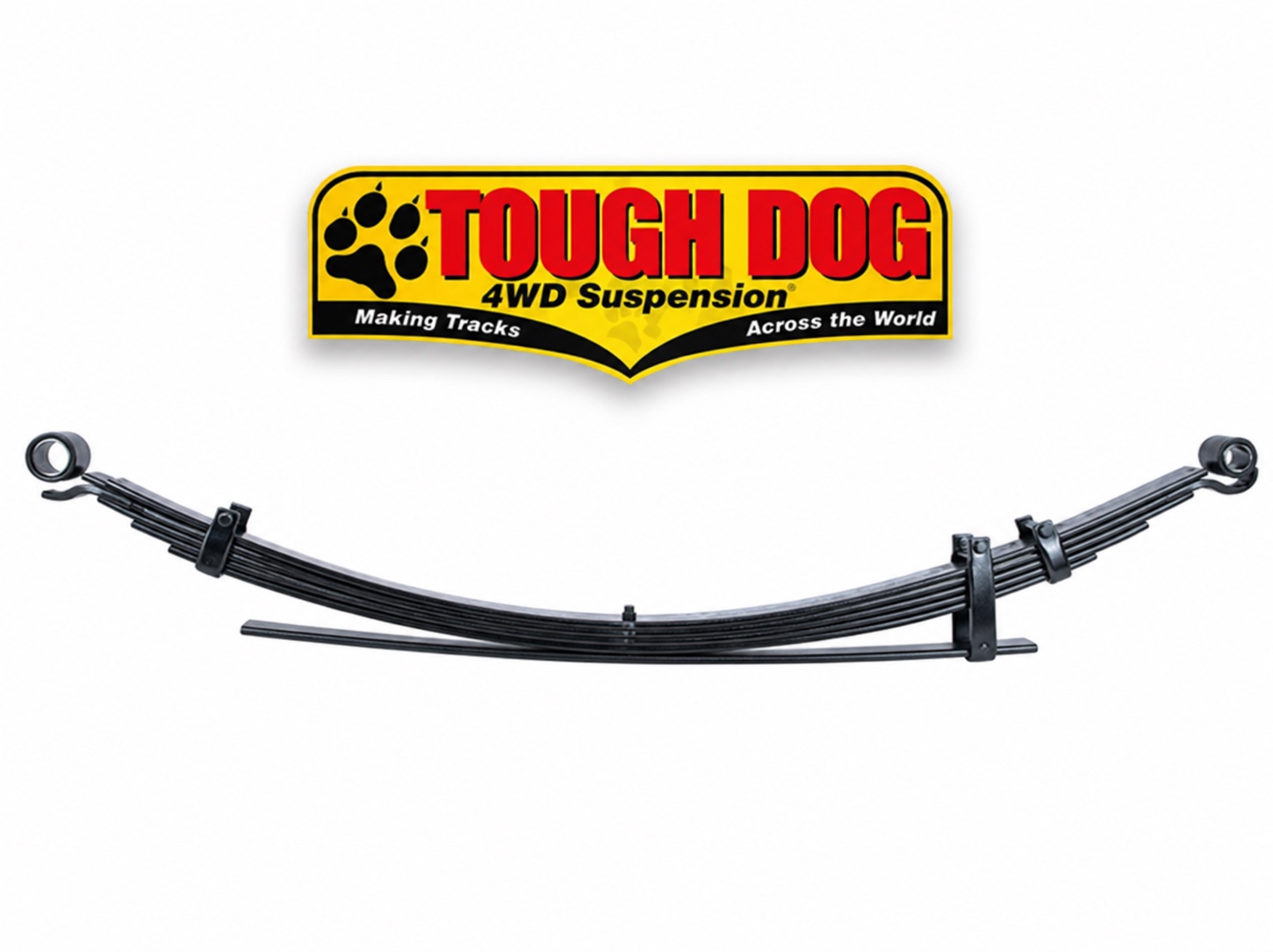 Фото товара: Рессора Tough Dog Mitsubishi Triton (L200) 2015+ задняя, лифт 20мм, постоянная нагрузка 300 кг к ПСМ FS123L