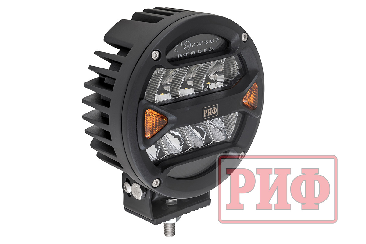 Светодиодная фара водительского света РИФ 146 мм 40W LED D0240DE