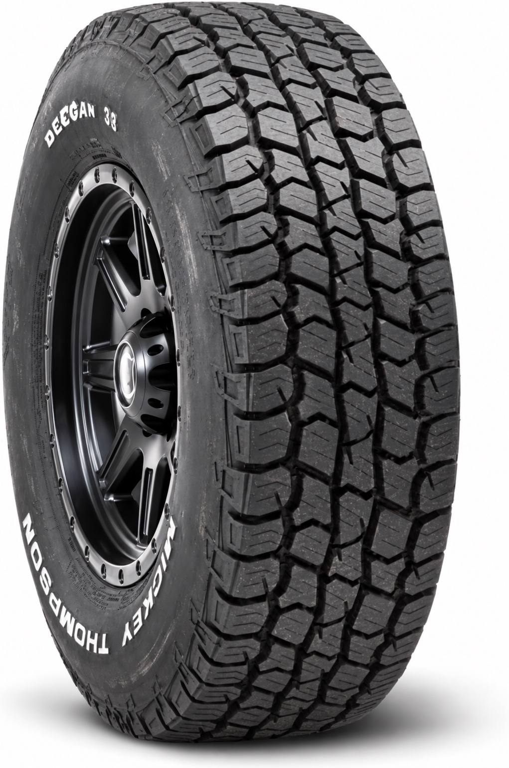 Фото покрышки: Шина Mickey Thompson 275/60R20 (33X11.00R20) 115T OWL Deegan 38 A/T 90000029948